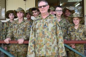 Andrew Farewells Wondai Cadets