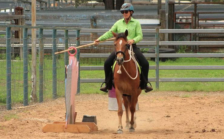 Equestrians Test Their Skills - southburnett.com.au