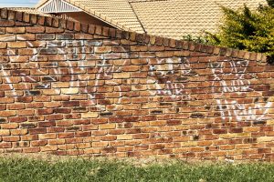 Graffiti Vandals Cause Damage