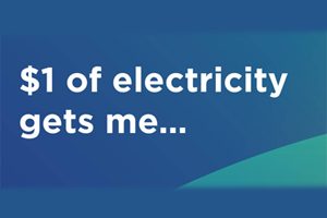 $1 Of Electricity Buys …