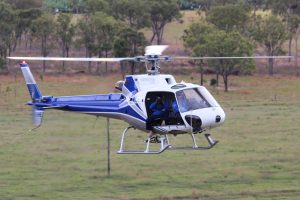 Helicopters To Inspect Powerlines
