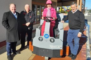 Council Trials Footpath Cleaners