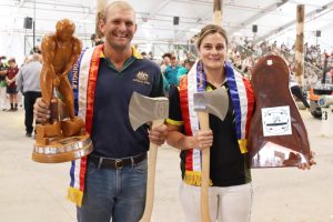 Anne Makes Woodchopping History