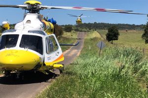 Three Choppers Called To Crash
