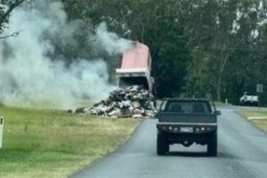 Lithium Battery Sparks Truck Fire