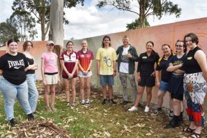 Mural Blossoms At Youth Park