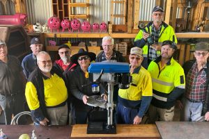 Donation Boosts Men’s Shed