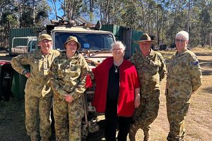 Cadets Bivouac At Nanango