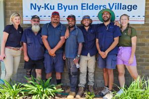 Trainees Dig Deep For Elders