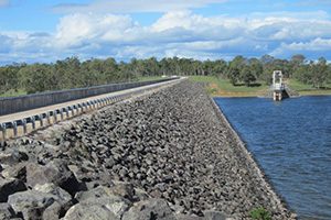 BP Dam Begins Spilling