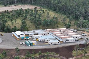 Work Camp Opens At Dam Site