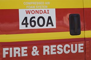 Large Fire North Of Wondai