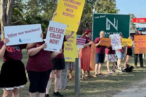 Teachers Rally After School