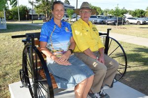 Penny Farthing Tribute Unveiled