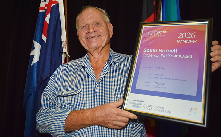 Eric’s Our Citizen Of The Year!