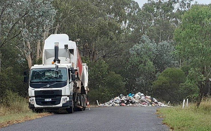 Garbage Prompts Fire Emergency
