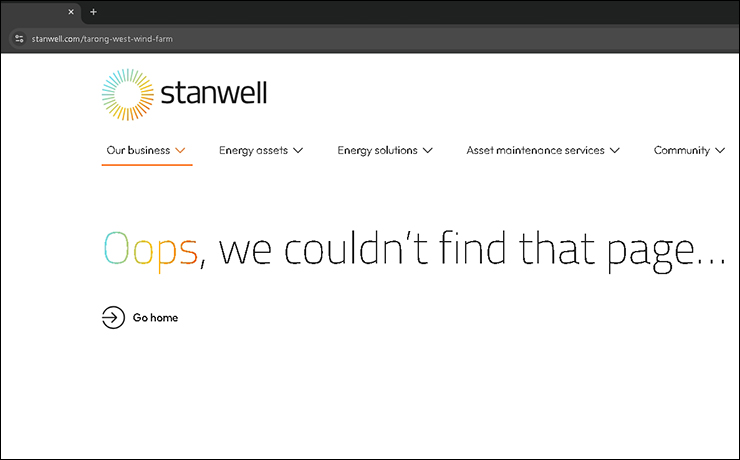 Stanwell Pulls Out Of Wind Farm