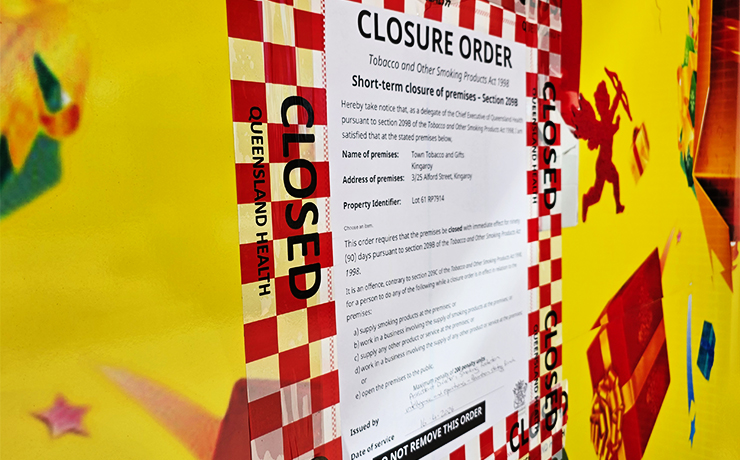 Tobacco Shops Closed … Again