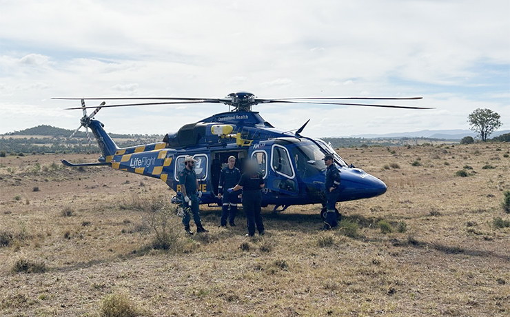 Trail Bike Riders Injured