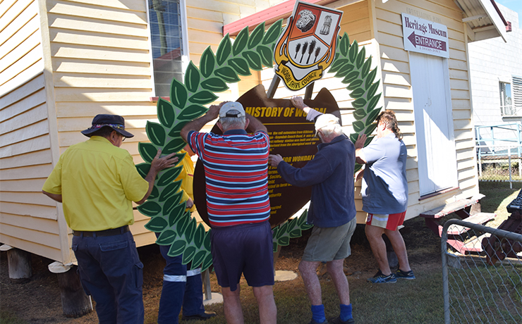 New Home For Old Wondai Sign