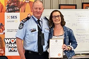 Vicki Thanked For Her Long Service