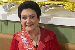 Happy Milestone For Marjorie