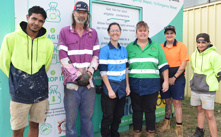Recycling Point Opens In Proston