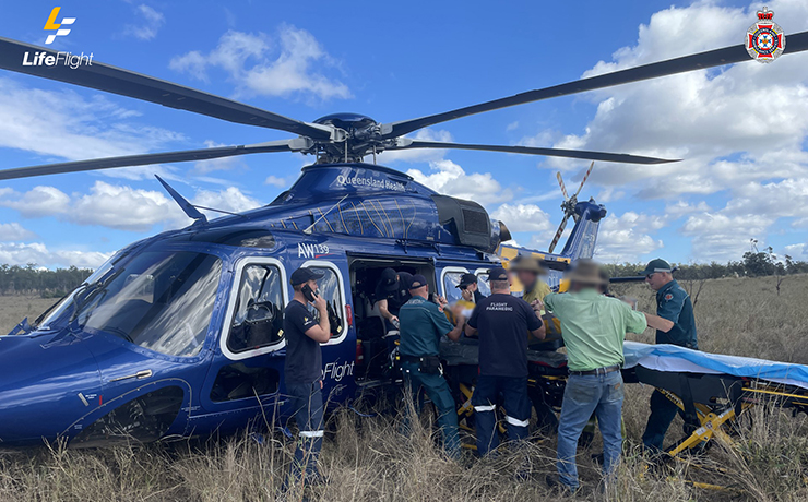 Woman Hurt While Mustering Woman Hurt While Mustering