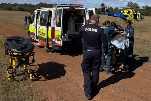 Motorbike Rider Injured