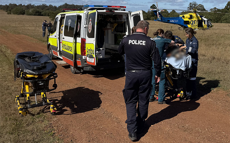 Motorbike Rider Injured Motorbike Rider Injured