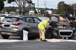 Four Taken To Hospital After Collision