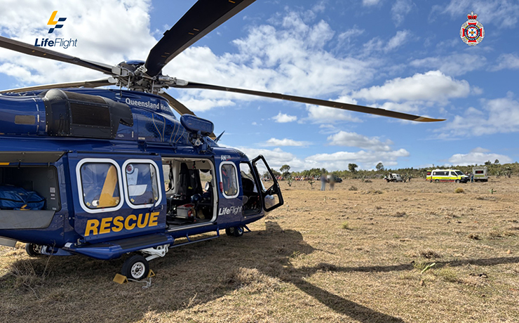 Trail Bike Rider Injured