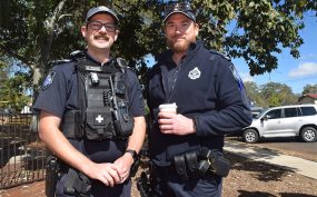 Kumbia Locals Meet Their New Cop