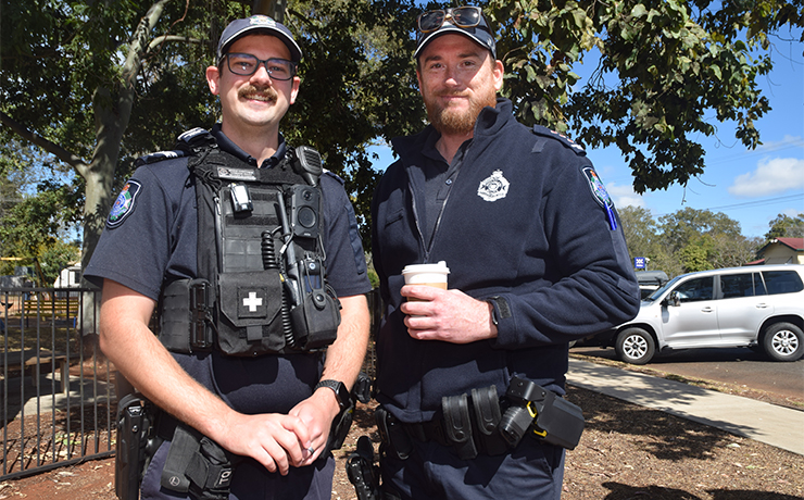Kumbia Locals Meet Their New Cop