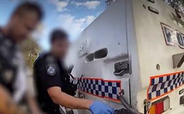 Ute Allegedly Driven At Police