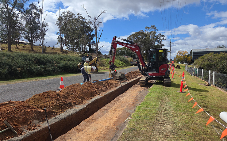Major Water Upgrades In Yarraman