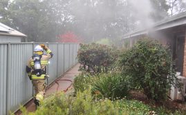 Unit Damaged By Fire
