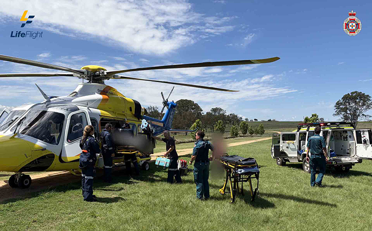 Elderly Man Hurt Falling From Roof